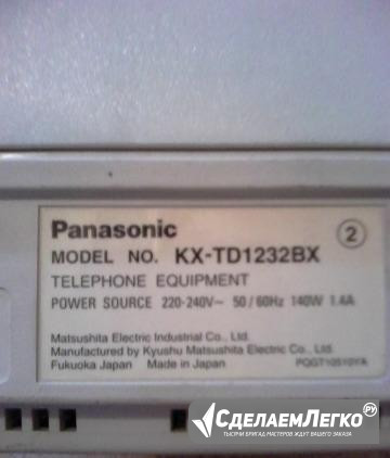 Атс panasonic kx-td1232bx б/у Новосибирск - изображение 1