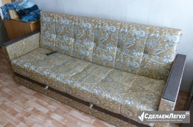 Продается диван (спальное место 2000x1180) Владивосток - изображение 1