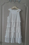 Платье молочного цвета на 10-12 лет Таганрог
