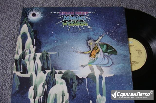 Виниловая пластинка Uriah Heep"Demons and Wizards" Москва - изображение 1