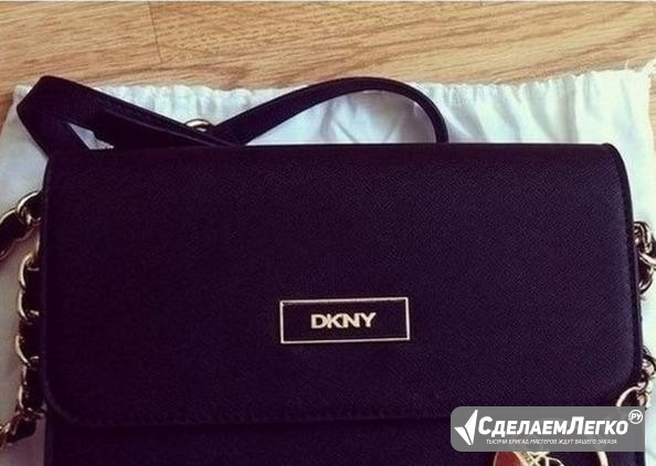 Cумка Клатч Донна Каран Dkny Saffiano Donna Черный Москва - изображение 1