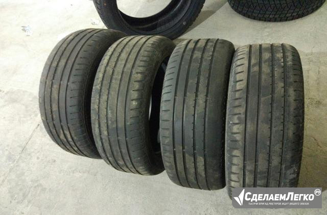 Резина летняя continental sport contact 225 50 17 Москва - изображение 1