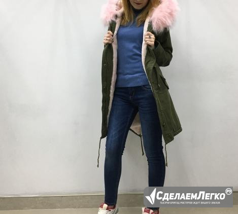 Парка новая с мехом. Италия Москва - изображение 1