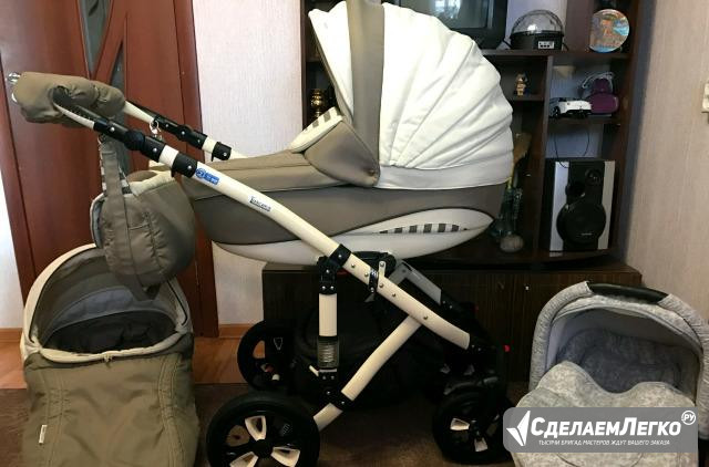 Коляска Bebe Mobile Toscana 3 в 1 Москва - изображение 1