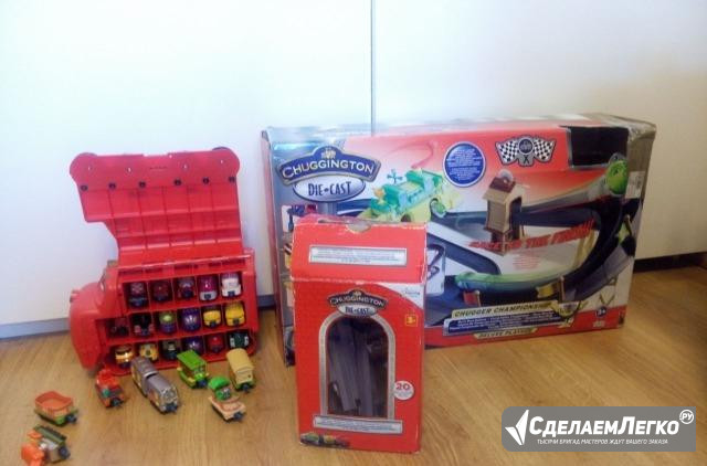 Набор chuggington gie-cast и набор поровозов Москва - изображение 1