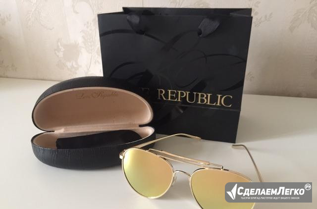 Новые очки солнцезащитные Love Republic Москва - изображение 1