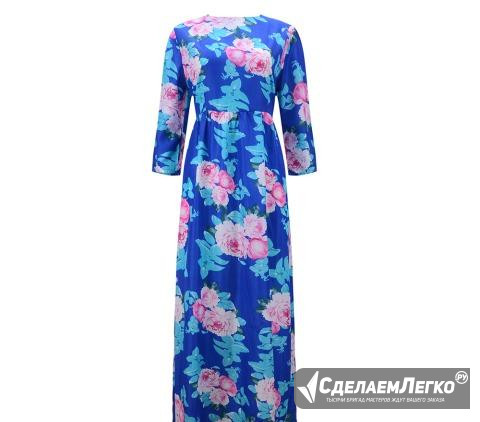 Новое яркое платье в пол Иркутск - изображение 1