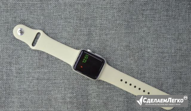 Ремешок для AppleWatch Sport античный белый Москва - изображение 1