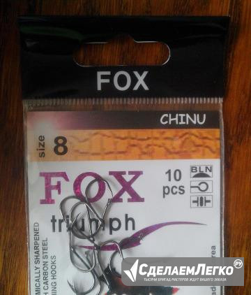 Новые крючки Fox Тверь - изображение 1