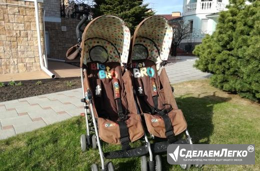 Коляска трость для двойни Красногорск - изображение 1