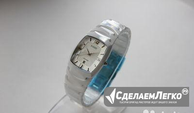 Часы наручные Rado из белой керамики new Новосибирск - изображение 1