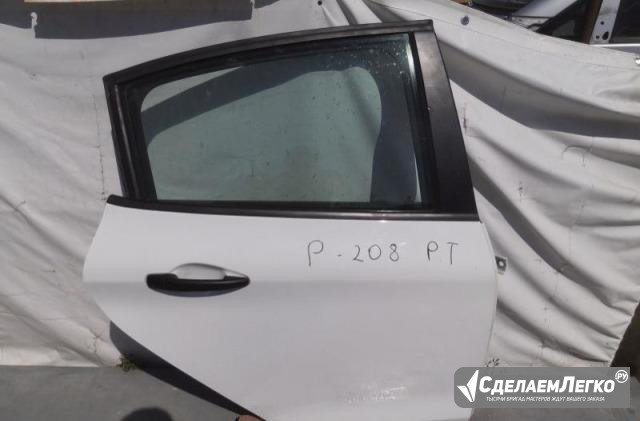Дверь правая задняя Пежо Peugeot 208 Европа Москва - изображение 1
