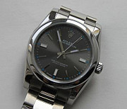 Часы Rolex Oyster Perpetual Dark rhodium механика Новосибирск