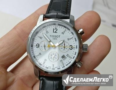 Часы мужские Tissot механика белые Новосибирск - изображение 1