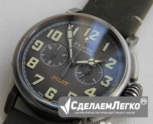 Часы новые Zenith Pilot Heritage Cafe мужские Новосибирск - изображение 1