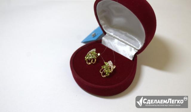 Серьги с Бриллиантами 8-0,11 ct. (арт. 5731 В) Ростов-на-Дону - изображение 1