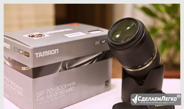 Tamron SP AF 70-300mm f/4.0-5.6 DI VC USD Canon Владивосток - изображение 1