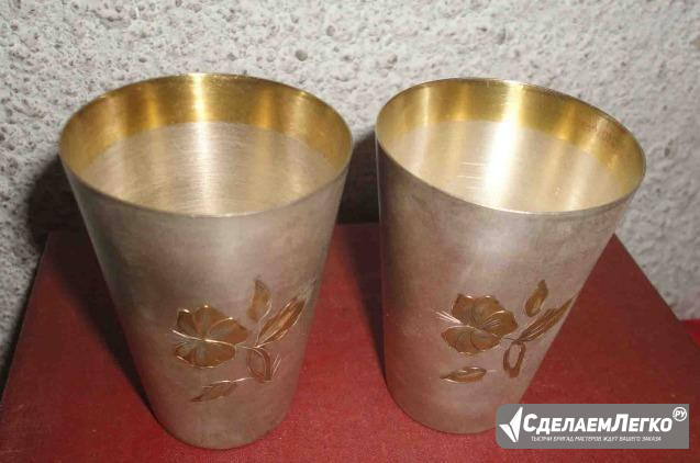 Мельхиоровые рюмки Челябинск - изображение 1