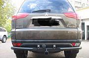 Фаркоп с защитой заднего бампера Mitsubishi Pajero Москва