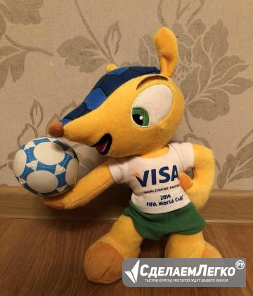 Игрушка символ fifa 2014 маскот Фулеко Москва - изображение 1