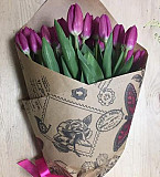 Тюльпаны на 8е марта (розовые и красные) Нижний Новгород