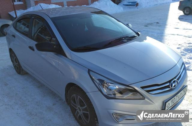 Hyundai Solaris 1.4 МТ, 2015, седан Йошкар-Ола - изображение 1