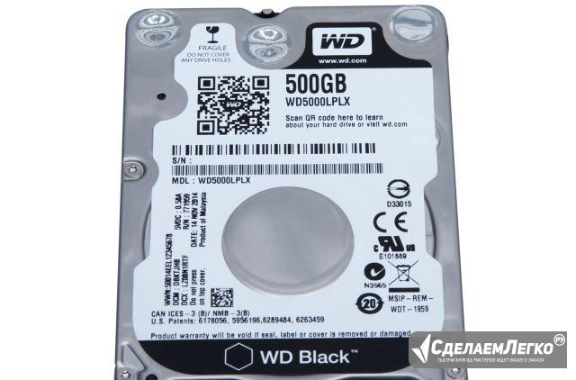 Western Digital WD Black 500 GB (WD5000lplx) Новые Санкт-Петербург - изображение 1