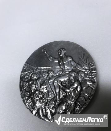 Наградная олимпийская медаль Amsterdam 1928 год се Москва - изображение 1