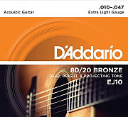 Струны для ак.гитары D,addario ej10 8020 bronze Казань