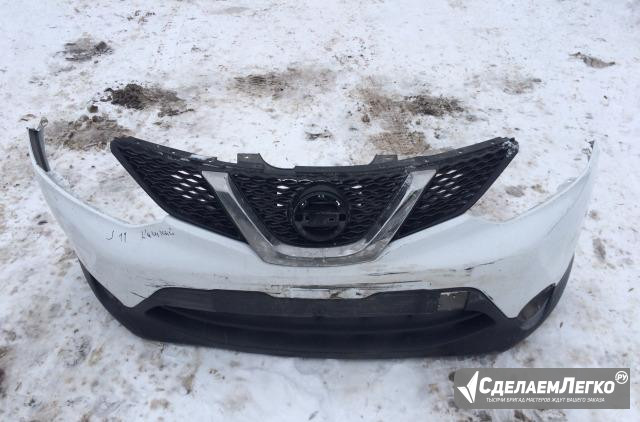 Передний бампер фара Nissan j11 Qashqai Кашкай с 2 Ростов-на-Дону - изображение 1