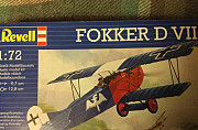 Сборная модель Revell 1/72 Fokker D VII Тула