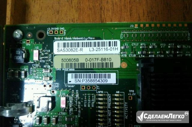 Контроллер pci-e Sas/SATA LSI SAS3082E-R Самара - изображение 1