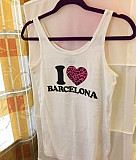 Майка I love Barcelona Москва