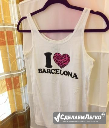 Майка I love Barcelona Москва - изображение 1