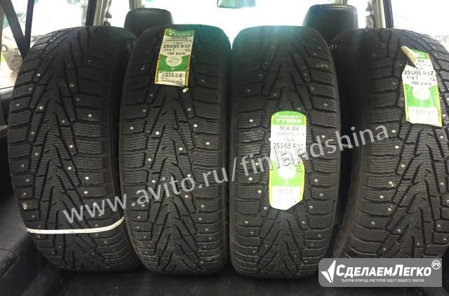 255/65R17 114T Nokian hkpl 7 SUV XL шип Санкт-Петербург - изображение 1