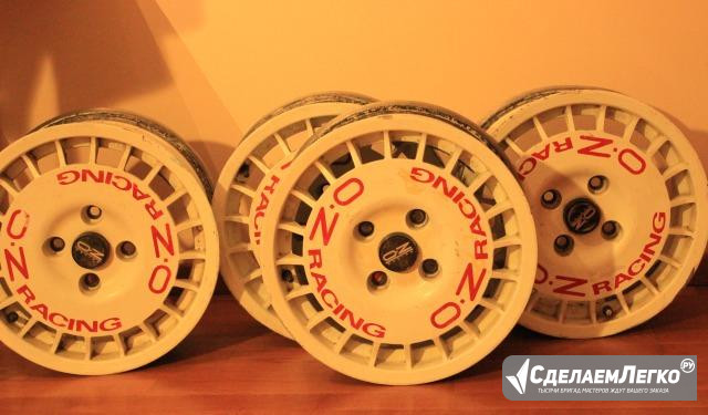 OZ Racing Rally R15 4x114.3 Редкие диски Москва - изображение 1