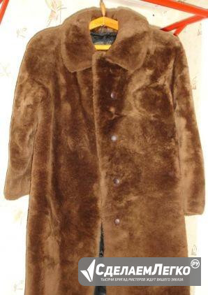 Шуба цегейковая черная и светло-коричневая Москва - изображение 1