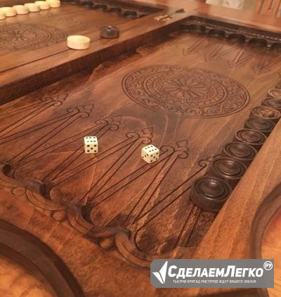 Нарды из дерева "Солнце" Санкт-Петербург - изображение 1