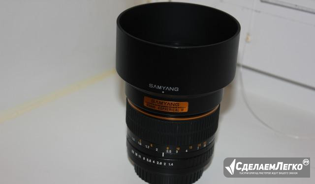 Samyang 85mm f/1.4 AS IF Canon EF Санкт-Петербург - изображение 1