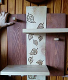 Вешалка деревянная для бани Бийск