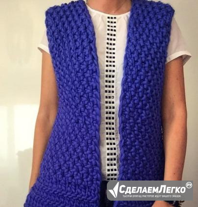 Жилетки ручной работы) Москва - изображение 1