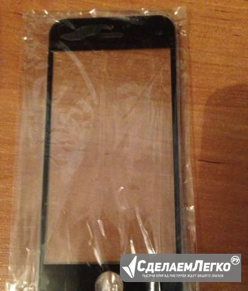 Стекло на iPhone 5 чёрное Новосибирск - изображение 1
