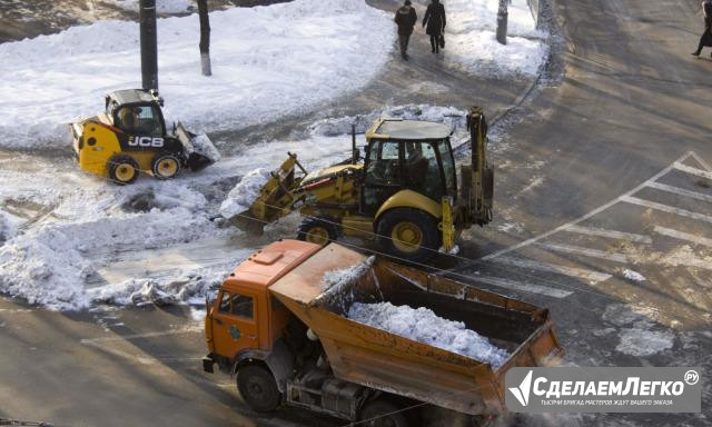 Аренда/услуги спецтехники уборка снега в Омске Омск - изображение 1