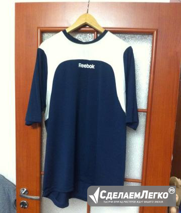 Футболка Reebok Blue b/y Москва - изображение 1