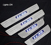 Накладки на пороги c LED подсветкой Омск