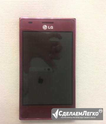 Смартфон LG E615 Optimus L5 Dual Red (2 SIM-карты) Санкт-Петербург - изображение 1
