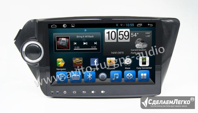 Штатная магнитола KIA Rio / K2 на Android 6.0 Москва - изображение 1