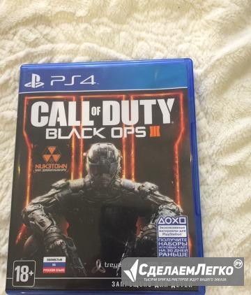 Игра ps 4 call of Duty black ops 3 Балашиха - изображение 1