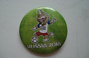 Значек талисман чемпионата мира по футболу в Росси Кострома