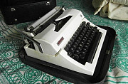Пишущая машинка "Ортех" 1982 года с чехлом Воронеж